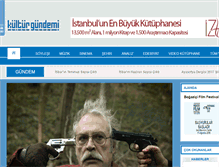 Tablet Screenshot of kulturgundemi.com